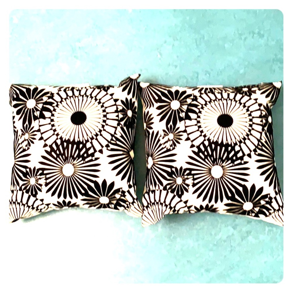 Black and White Throw Pillows